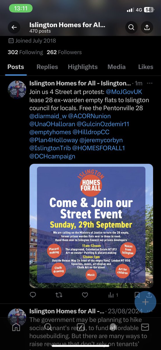 Islington Homes for All - Islingtonhomesforall (@islingtonh4all) on Twitter photo 
