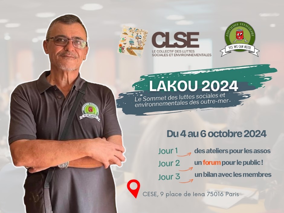 🌍YES WE CAN NETTE, 1ère association mahoraise à participer au sommet #Lakou2024 ! 🎉 Notre président, Florent Forestier, y représentera Mayotte aux côtés d’acteurs du monde entier pour discuter  des enjeux sociaux et environnementaux de notre île #Mayotte.