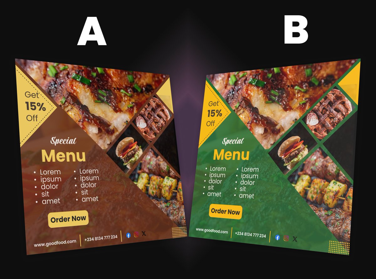 DevinepeaceD's tweet photo. A or B, which do you prefer.
We are very much interested in the growth of your business, contact us today. https://t.co/oaR7wXj0vM