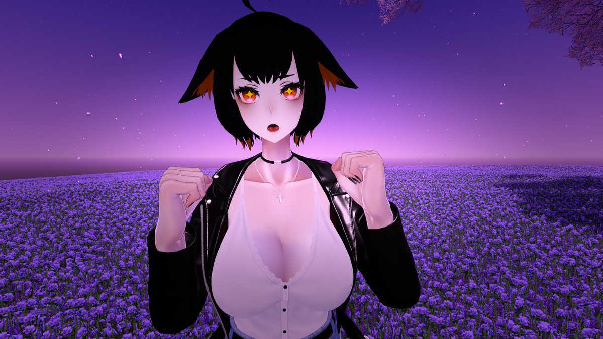xYamiChanVT's tweet photo. Me, You love me (me) ,you love me (me) you love me. #Vtuber #VtuberES #VRChat #Godzilla https://t.co/GbfN0bldLC