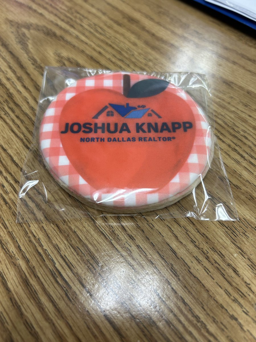 Thank you to Johnny Appleseed and <a href="/KnappKnowsHomes/">Joshua Knapp</a> for a special visit and treat!