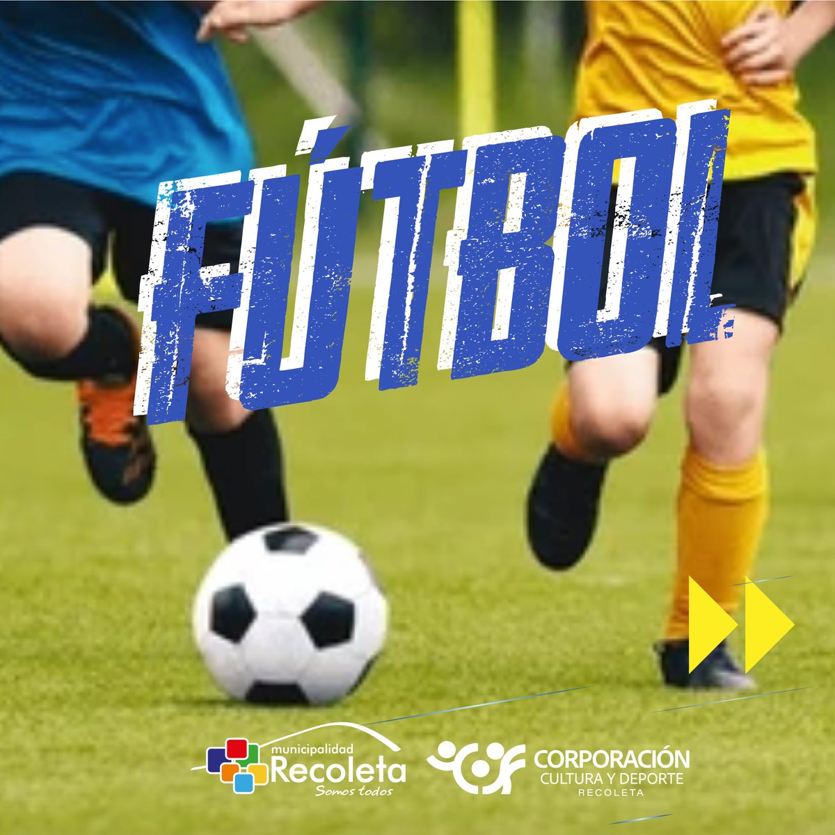 DeporteRecoleta's tweet photo. ⚽️La Escuela mixta de fútbol formativo y recreativo de la Corporación municipal de cultura y deportes, te invita a participar de sus entrenamientos, que se realizan en el Estadio Chacabuco, ubicado en Av. El Guanaco 4040,  de lunes a viernes, en los siguientes horarios: https://t.co/BbnaGcvOip