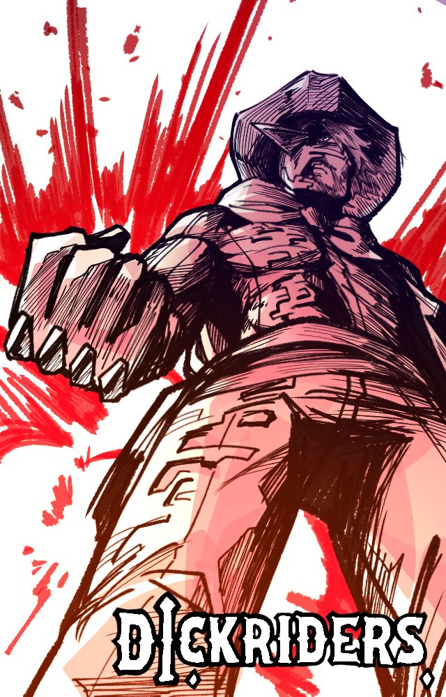 Drashiro's tweet photo. Porque nadie lo pidió, porque nadie lo deseo.

"DICKRIDERS: El primer levante." es una realidad, ahora podes INTRODUCIRTE, en el lore de esta "ACLAMDA" y popular franquicia, con su piloto. 

Link:
https://t.co/IL4wMUwfAn

Art by: @arzergex 
Edición: @Medumedumedu 
#DRIDERS https://t.co/Rku8LbyX7T