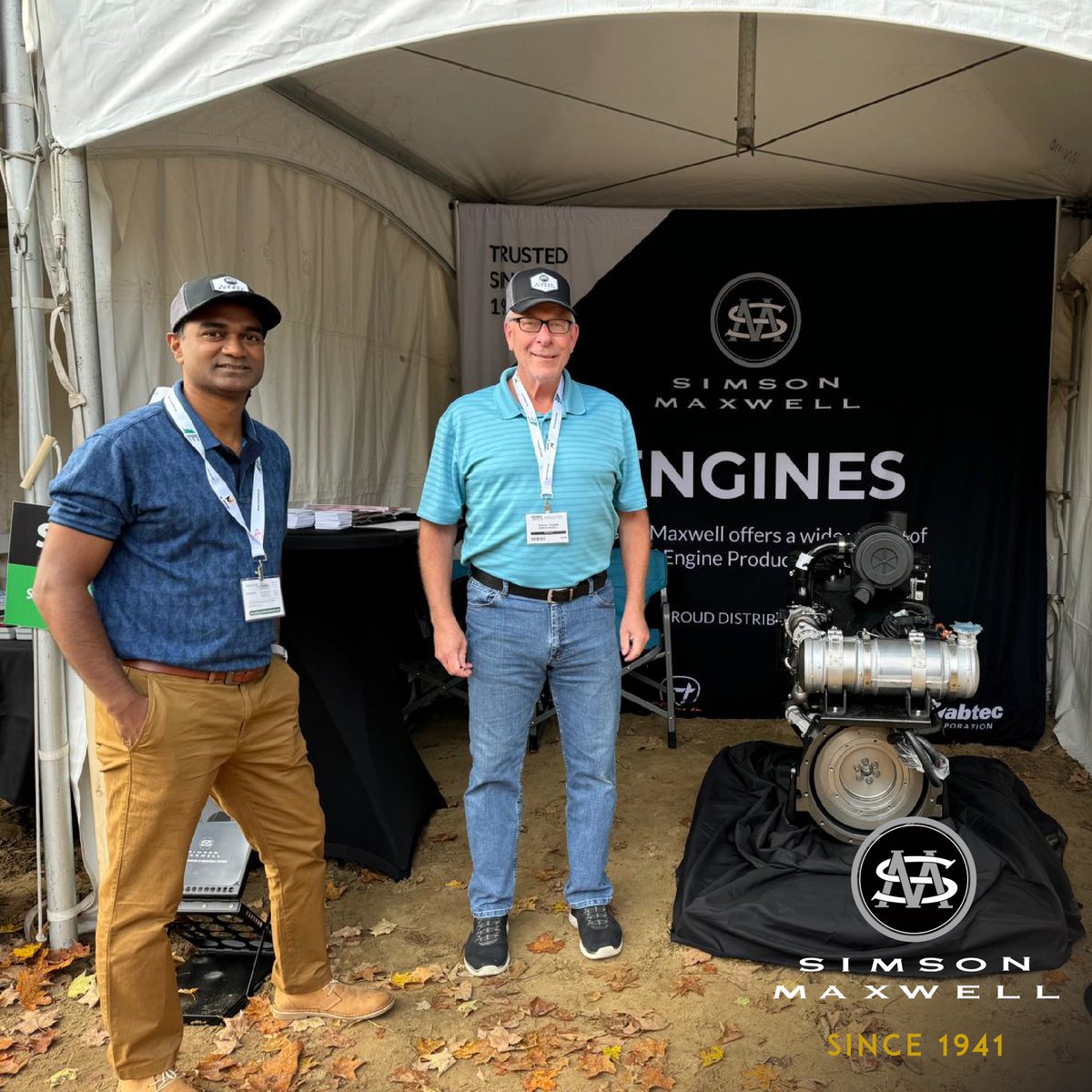 SimsonMaxwell's tweet image. It was a great and successful show at the DEMO International Forestry Equipment Show 💪

Thank you so much for attending the show and showing your incredible support!

#SimsonMaxwellPower #simmaxengines #DemoInternational2024 $CEI