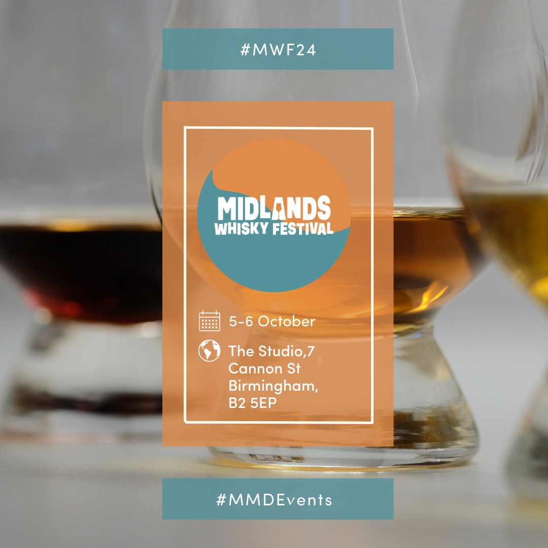 Murray McDavid (@murray_mcdavid) on Twitter photo Get ready, Birmingham – we’re coming in hot! 🔥
We're all set for the <a href="/midlandswhisky/">Midlands Whisky Festival</a> this October & we’re bringing some of our best bottles 🥃
👇
ow.ly/M7mZ50Tj8SB
#MurrayMcDavid #ArtofMaturation #InspiredScotchWhisky #Whisky #Scotch #MMDEvents #MidlandsWhisky #MWF24 Get ready, Birmingham – we’re coming in hot! 🔥
We're all set for the <a href="/midlandswhisky/">Midlands Whisky Festival</a> this October & we’re bringing some of our best bottles 🥃
👇
ow.ly/M7mZ50Tj8SB
#MurrayMcDavid #ArtofMaturation #InspiredScotchWhisky #Whisky #Scotch #MMDEvents #MidlandsWhisky #MWF24
