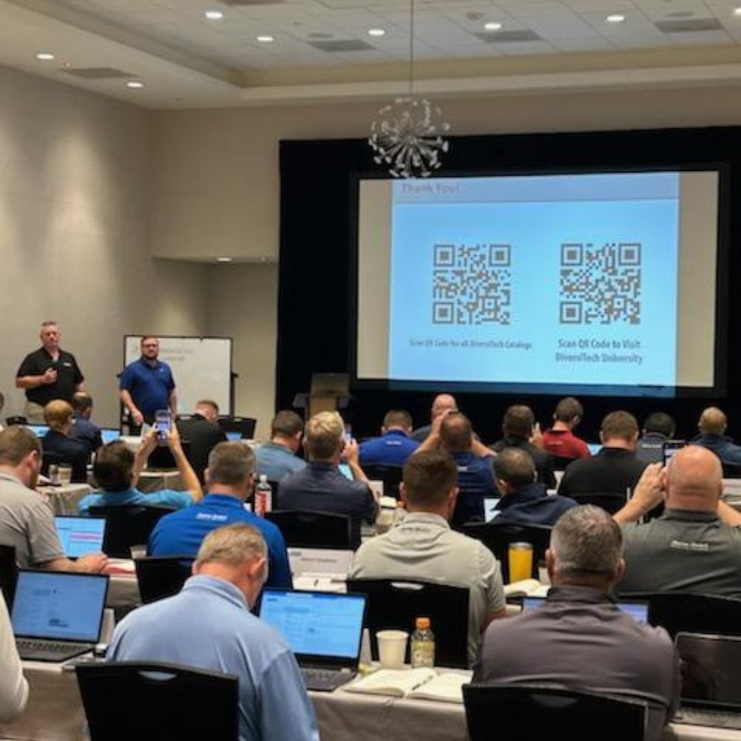 DiversitechC's tweet photo. This week Larry conducted training for the TM Rally team with Shearer Supply, Inc in Dallas, Texas. The group 50+ people in attendance learned all about @DiversitechC's product offerings for the HVACR industry. https://t.co/5pawnAqjTD