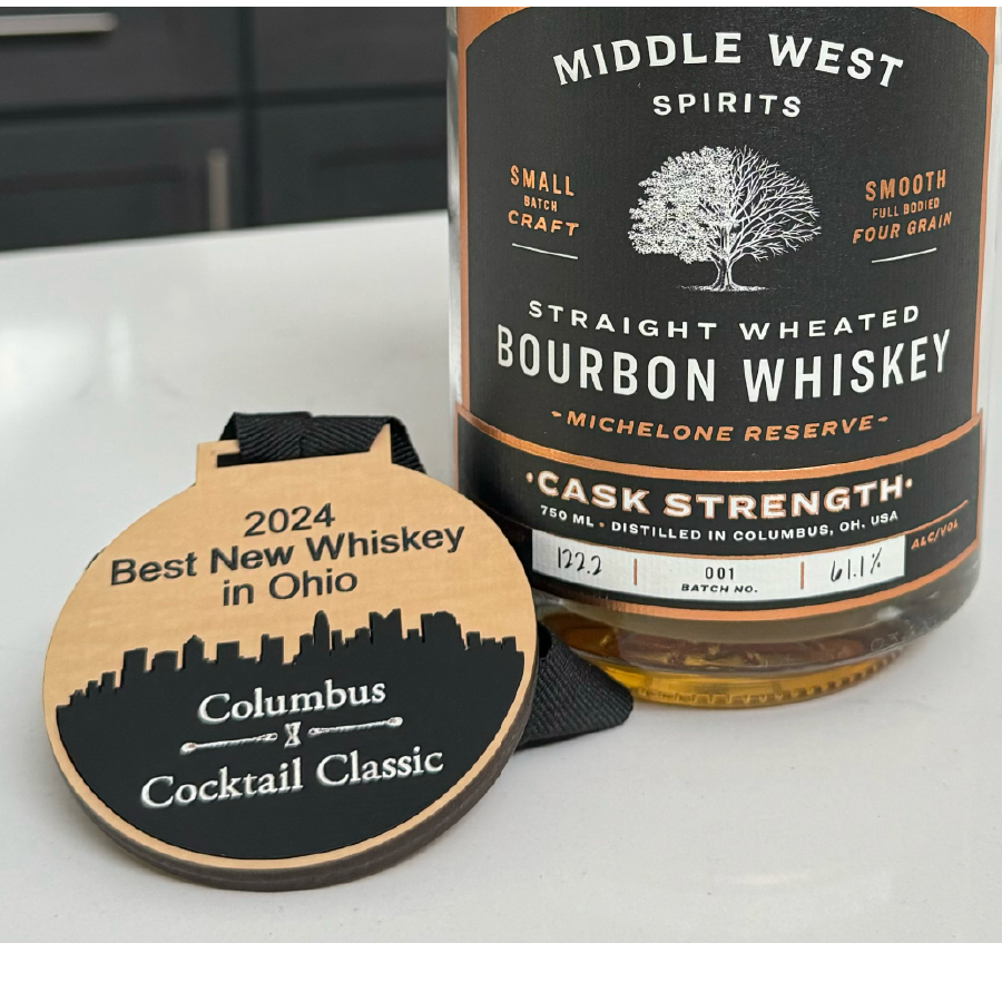 MiddleWestSpts's tweet photo. Thank you to Columbus Craft Cocktail Tour for naming Middle West Bourbon 2024 Best New Whiskey in Ohio https://t.co/vHQytP5lLw
