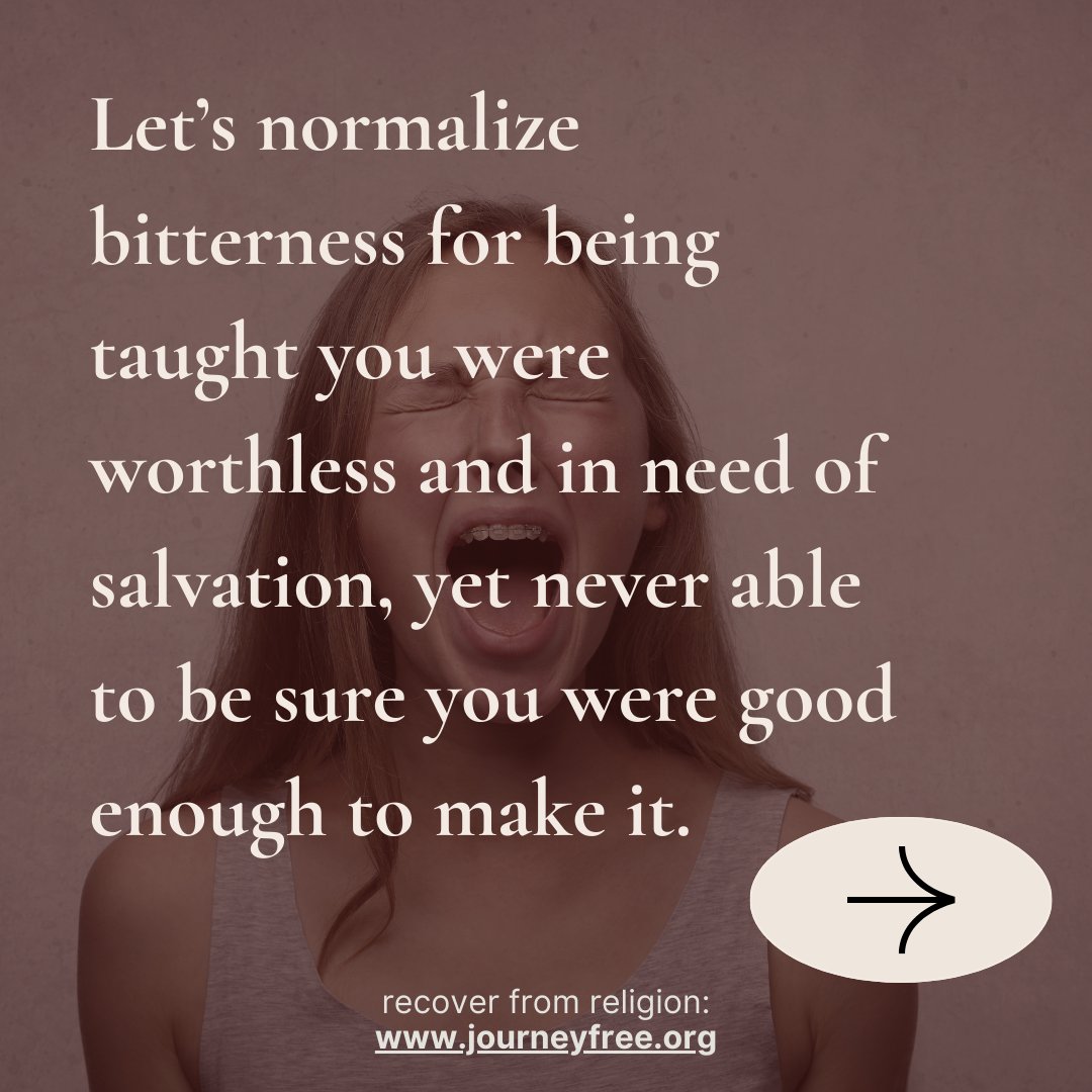 marlenewinell's tweet image. You’re not alone. 
Get support at journeyfree.org

#exchristian #igotout #exvangelical #religioustrauma #deconstruction #churchabuse #fundamentalism