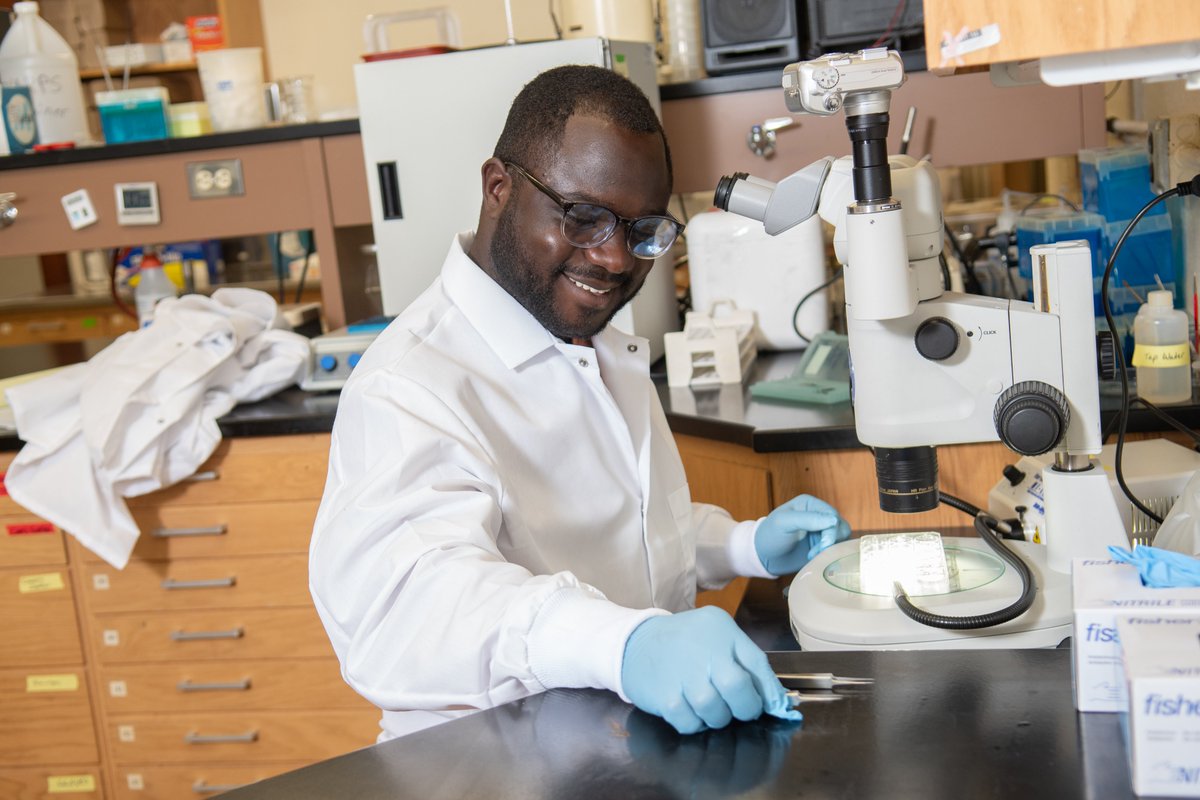 KStateEntom's tweet photo. Congrats to Festus, Victoria, and Andrea
who recently received @kstateag scholarships! 
We're beyond grateful to the generous donors for their support of graduate education. 💜

🔗 https://t.co/SHHDpshAT9
#KStateSuccess https://t.co/0zPk6zrbey