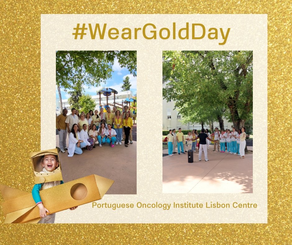 Are you ready to #WearGold?👒👝

Our colleagues from the Portuguese Oncology Institute Lisbon Centre sure are! Already dressed in their best yellow outfits, our colleagues shared with us their amazing pictures. 📷

Let us be inspired by them and take out our best yellow outfits
