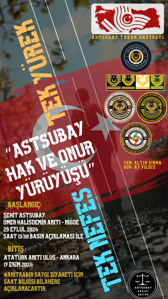 " Ne hasta bekler sabahı 
Ne taze ölüyü mezar 
Nede şeytan bir günahı 
Seni beklediğim kadar "

Artık Beklemiyeceğiz
Tazminat Haklarımız İçin Yollardayız..
<a href="/Akparti/">AK Parti</a> 
<a href="/herkesicinCHP/">CHP 🇹🇷</a> 
<a href="/CHPMuratBakan/">Murat BAKAN</a> 
<a href="/Asbinisiyatif/">Assubay İnisiyatif</a> 
<a href="/tcsavunma/">T.C. Millî Savunma Bakanlığı</a>