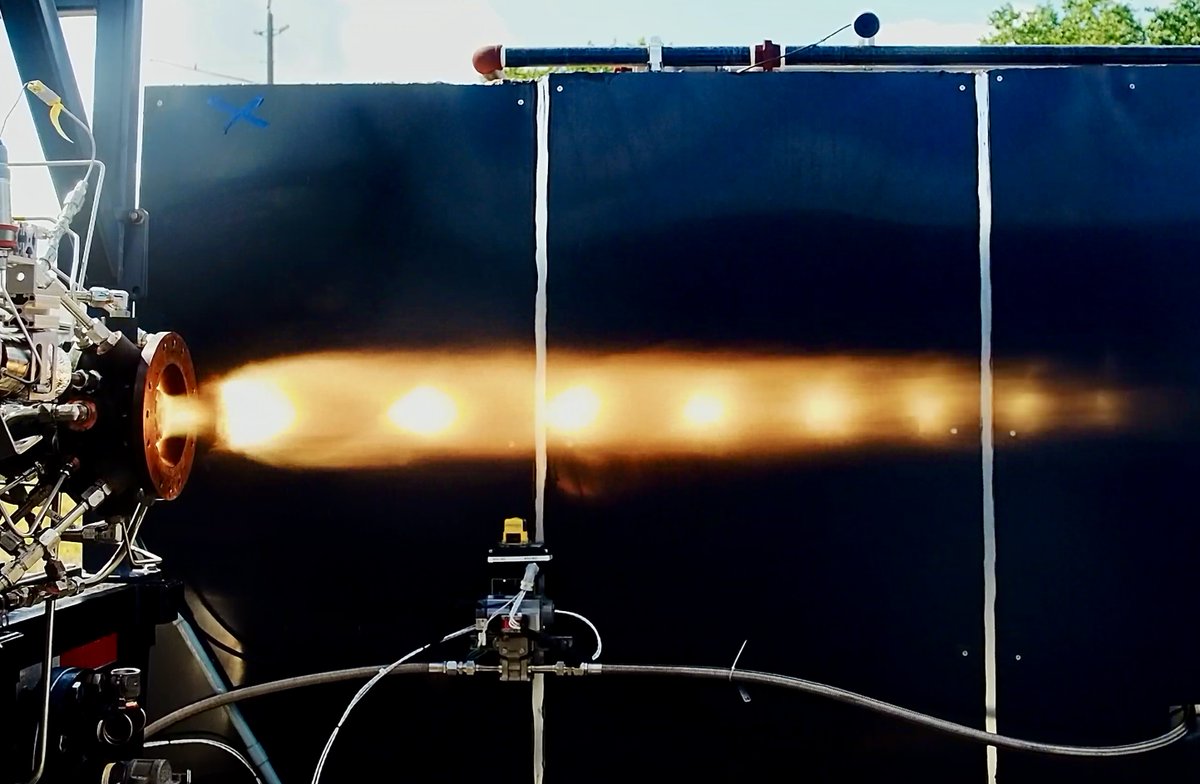 Venus Aerospace successfully completed the first long-duration, high-thrust hot fire test of a Rotating Detonation Rocket Engine (RDRE) last week, marking a significant milestone in our RDRE development. This achievement brings us closer to flying an RDRE in the near future, as