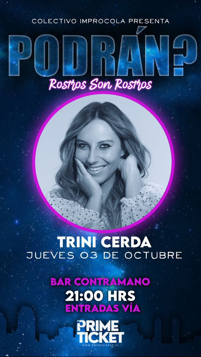 impro_cola's tweet photo. GRAN ESTRENO de temporada 

¿PODRÁN? Rostros son rostros. Hoy FULL agotados con @ValdebenitoNata 

Se vienen los jueves recargados con noches de intensa IMPROVISACIÓN. 

Ticket disponibles para las funciones en PRIME TICKET. (Link en la BIO) 

CC: @CexarAntonio https://t.co/kmdWB0vDwH