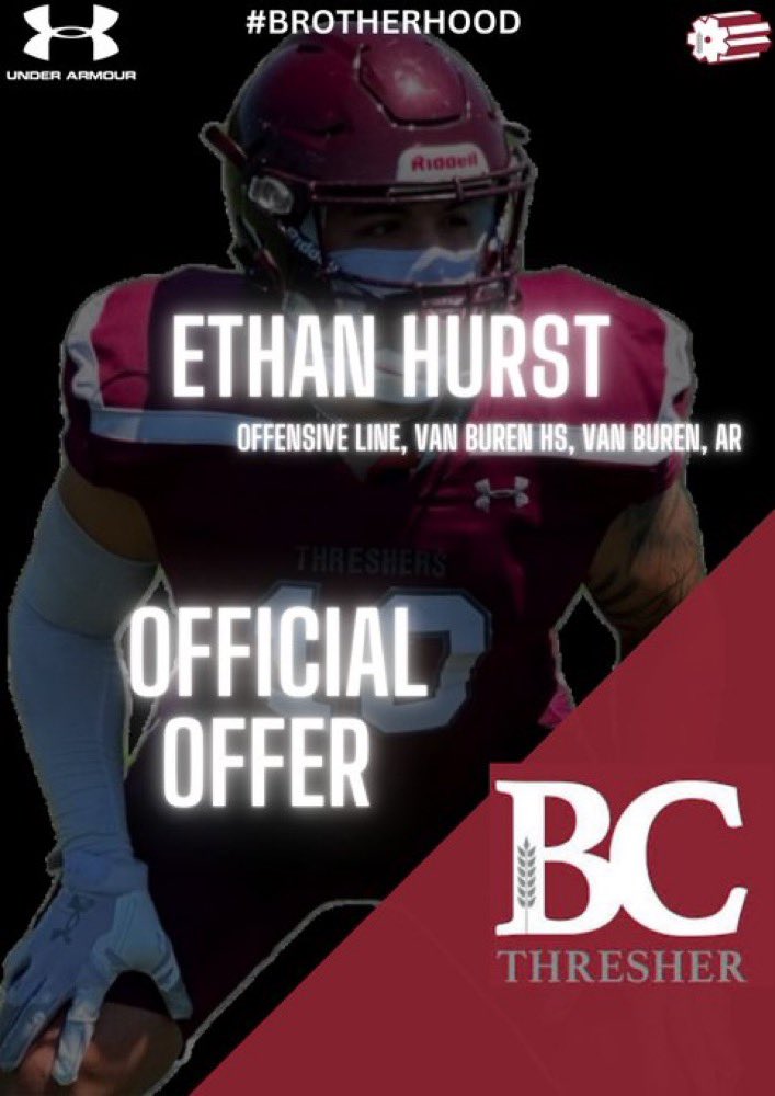 After a great conversation with <a href="/TheTerryCook/">Coach Terry Cook</a> I am blessed to receive an offer to play football <a href="/Threshers_FB/">Bethel College FB</a> thank you for this opportunity <a href="/Wright_OK_/">CoachC.Wright</a> <a href="/CoachTVhook/">Tyler Vanhook🟢⚪️🟢⚪️</a> <a href="/moehenry1/">🟢🏈Moe Henry🏄🏿‍♂️🕳🟢</a> <a href="/pointerfootball/">Van Buren Football</a>