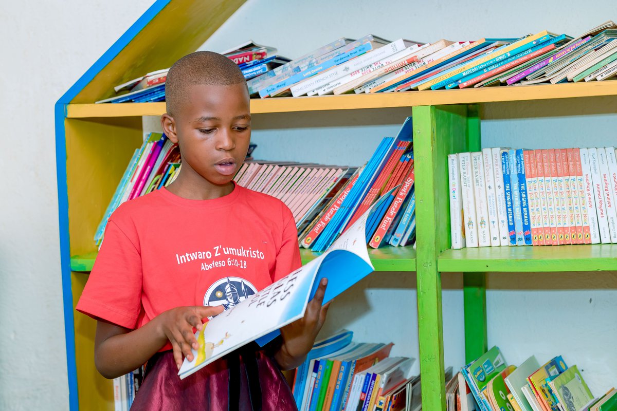 Inezafondation's tweet image. Introduce your child to the magic of books and watch them grow into thoughtful, creative, and curious individuals.@KigaliLibrary 

#ReadingForKids #YoungReaders #EarlyLearning #FutureThinkers  #RaisingReaders