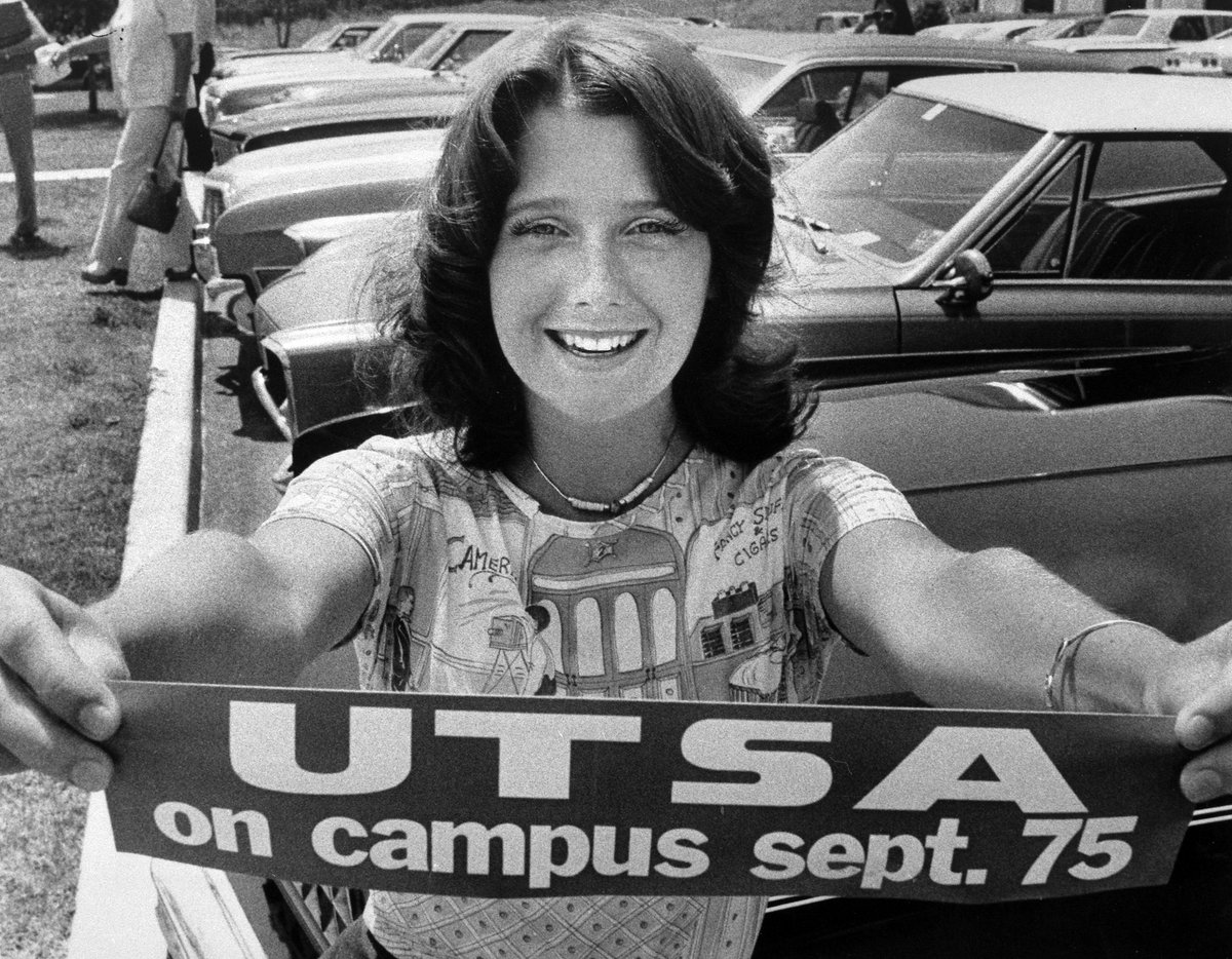 UTSAAlumni's tweet image. Hit the ⏪ button to September 1975!

#foreverowdy