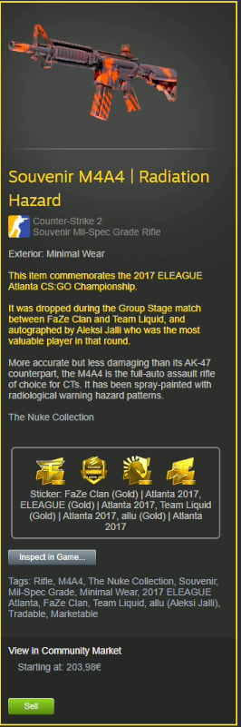 AnytimeShield's tweet image. tengo cosas de cs2 para vender que ni me acordaba (cajas, esta m4 souvenir y una ak47 empress minimal wear) algun interesado que me contacte