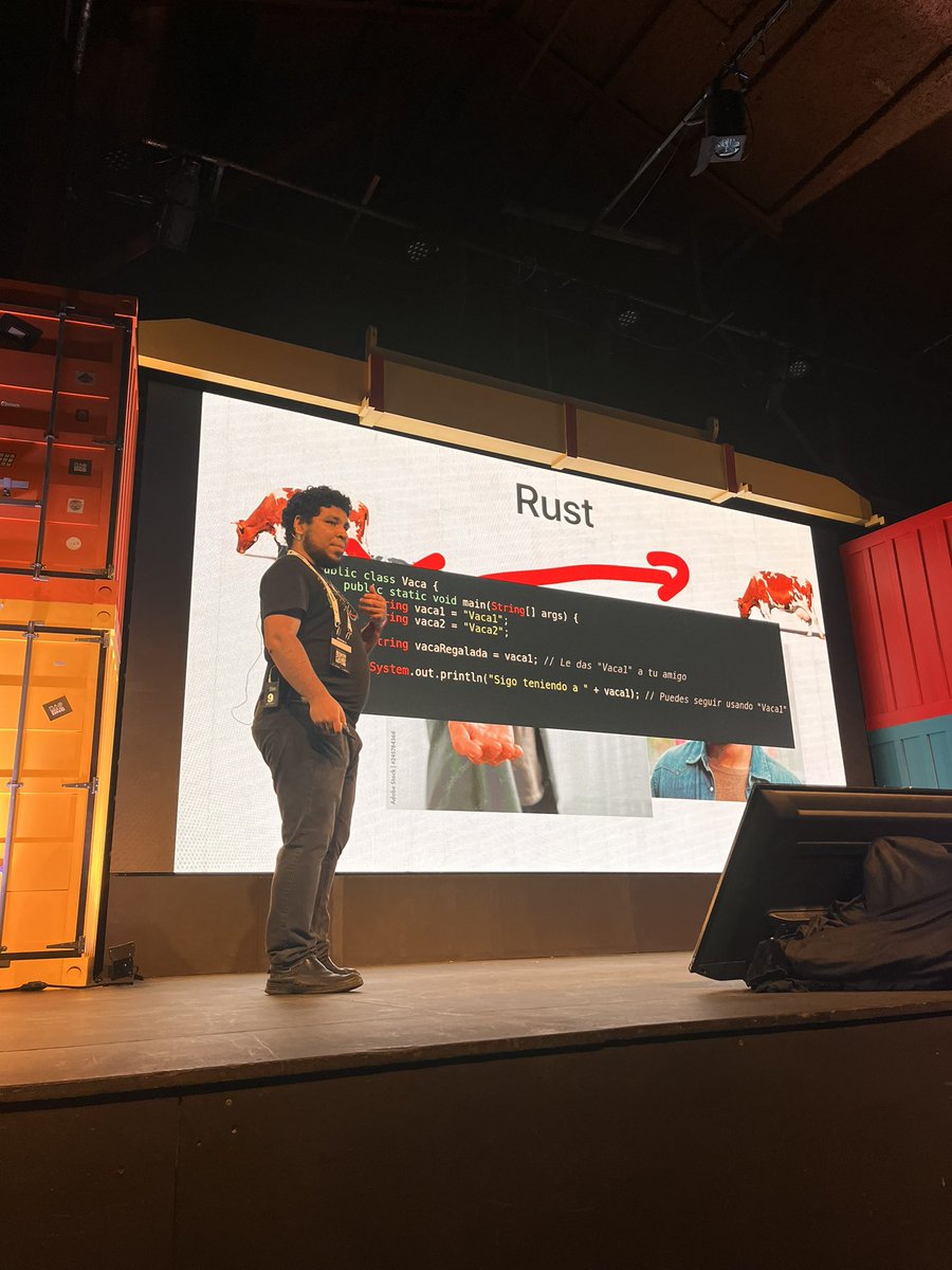 nerdearla's tweet image. Acaba de empezar en📍 Gran Sala la charla
💬 Migrando de Java a Rust
📣 Fernando Pastorelli
@Phosphorus_M
¡Te esperamos!