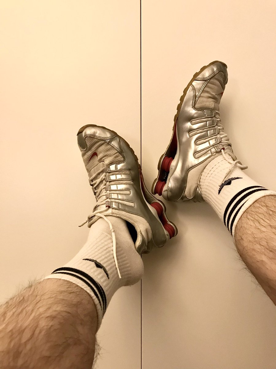 HPSneax's tweet photo. @guyskickmynuts @JoshSneaker Not exactly all white but… 😉 https://t.co/61hLujsy95