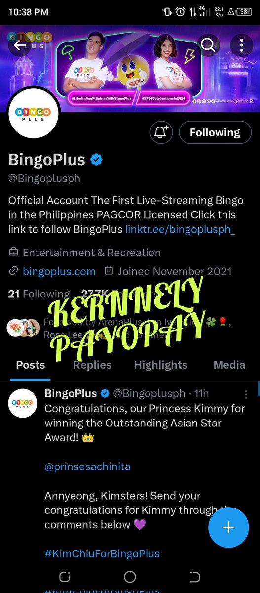 kernnely28's tweet photo. @Bingoplusph Naka follow na, Bing!
ako na to! 💪😘 https://t.co/OGxNSFcZgB