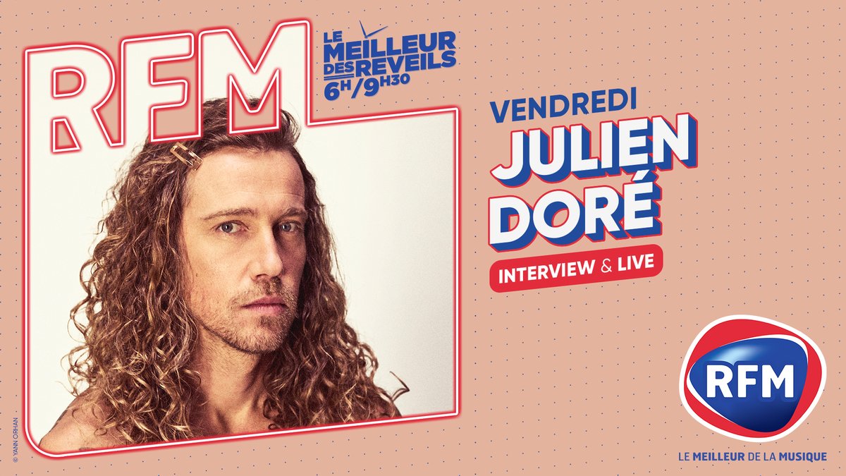 RFMLyon's tweet photo. #InterviewRFM 🎙️
👉A l'occasion de la sortie de son prochain album #IMPOSTEUR à paraitre le 08 Novembre prochain,
@jdoreofficiel est l'invité de #RFM #LeMeilleurDesRéveils ce Vendredi 27 septembre pour une Interview et un Live...🎤🎶
🎧#RestezALécoute du #MeilleurDeLaMusique ! https://t.co/yUR0GAXczZ