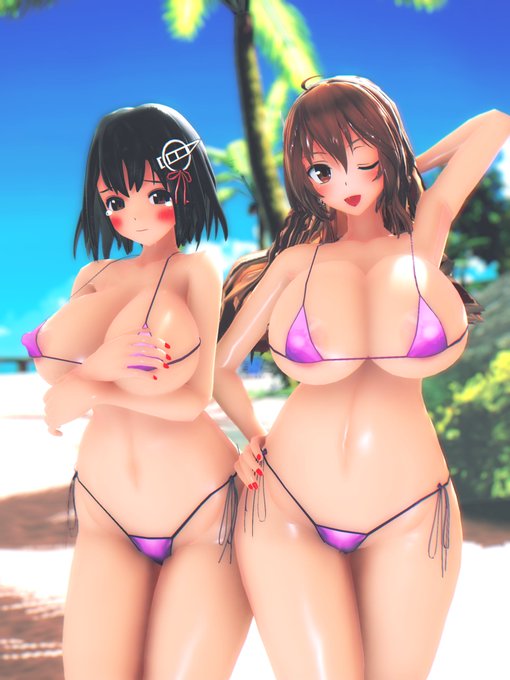 足柄さんと羽黒ちゃん 