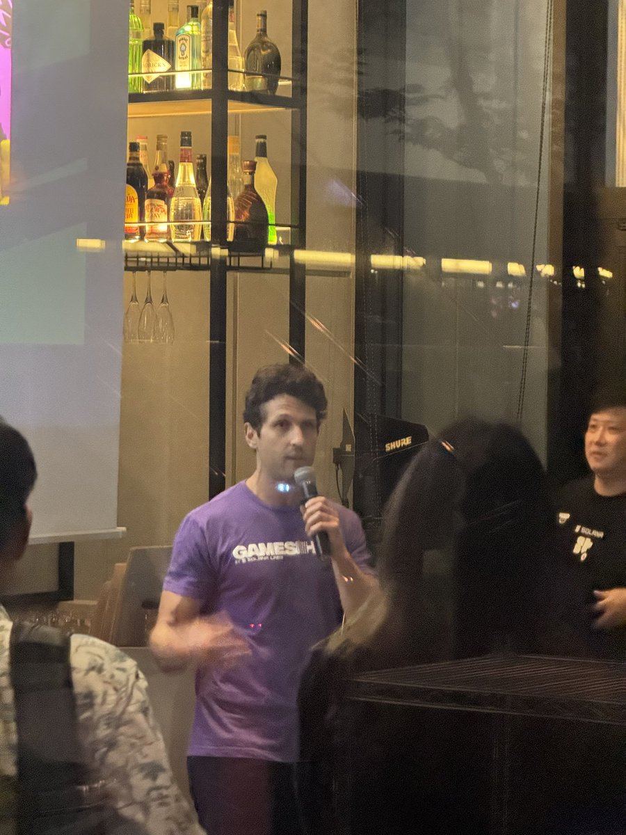 SuperteamJapan's tweet photo. Private dinner With @solanalabs @GameShift_dev x Superteam Japan
Web3ゲームの未来と、Solana上で築かれる革新的なプロダクトについて語り、今後のBCGの展開など様々な合流をしました🤝
ようこそ日本へ🇯🇵
#gameshift https://t.co/yav7Yyt9aP