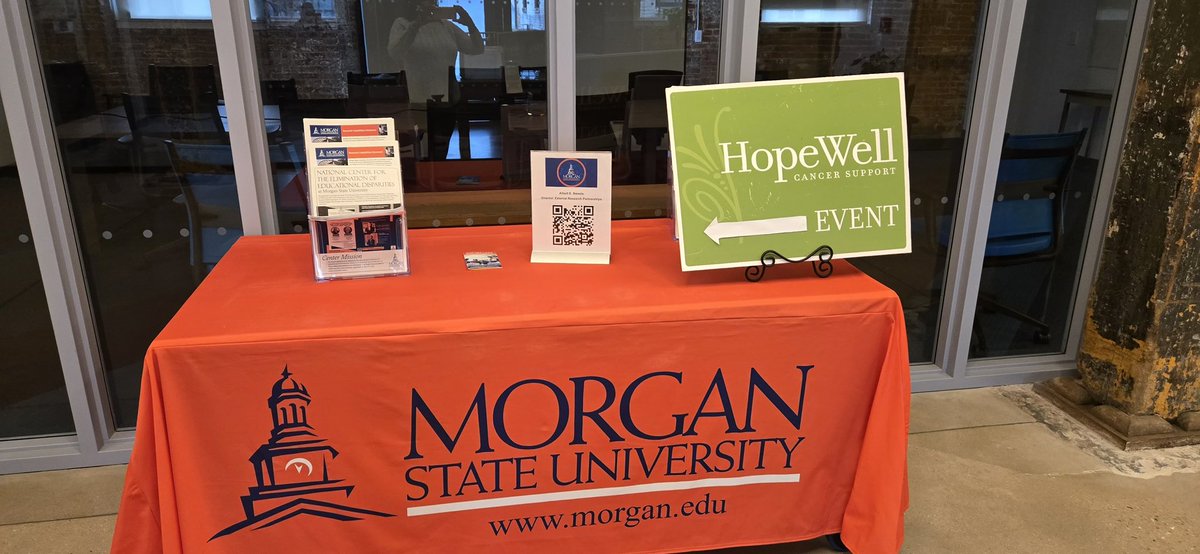 Morgan CARES tweet media