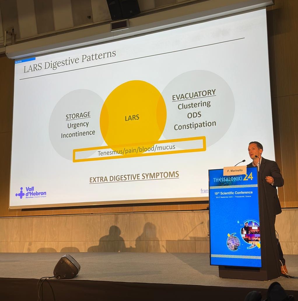 Franco Marinello (@francomarinello) on Twitter photo 🙏Thank you <a href="/escp_tweets/">European Society of Coloproctology</a> for the invitation to talk on LARS at #ESCP2024
More evidence in therapeutical options, more answers for rectal cancer survivors💪
Great to meet old and new friends in beautiful Thessaloniki 🇬🇷
<a href="/eloiespin/">Eloy Espín</a> <a href="/luciacolorectal/">Lucia Oliveira,MD,PhD</a> <a href="/faycagultekin/">Ayca F Gultekin, MD, Int-FASCRS, FEBS-C</a> <a href="/PeterCh12345/">Peter Christensen</a> 🙏Thank you <a href="/escp_tweets/">European Society of Coloproctology</a> for the invitation to talk on LARS at #ESCP2024
More evidence in therapeutical options, more answers for rectal cancer survivors💪
Great to meet old and new friends in beautiful Thessaloniki 🇬🇷
<a href="/eloiespin/">Eloy Espín</a> <a href="/luciacolorectal/">Lucia Oliveira,MD,PhD</a> <a href="/faycagultekin/">Ayca F Gultekin, MD, Int-FASCRS, FEBS-C</a> <a href="/PeterCh12345/">Peter Christensen</a>
