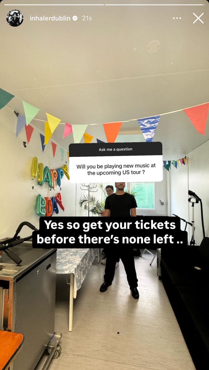 InhalerOnly's tweet image. BREAKING: Inhaler will play new music on their upcoming U.S. tour 🔥