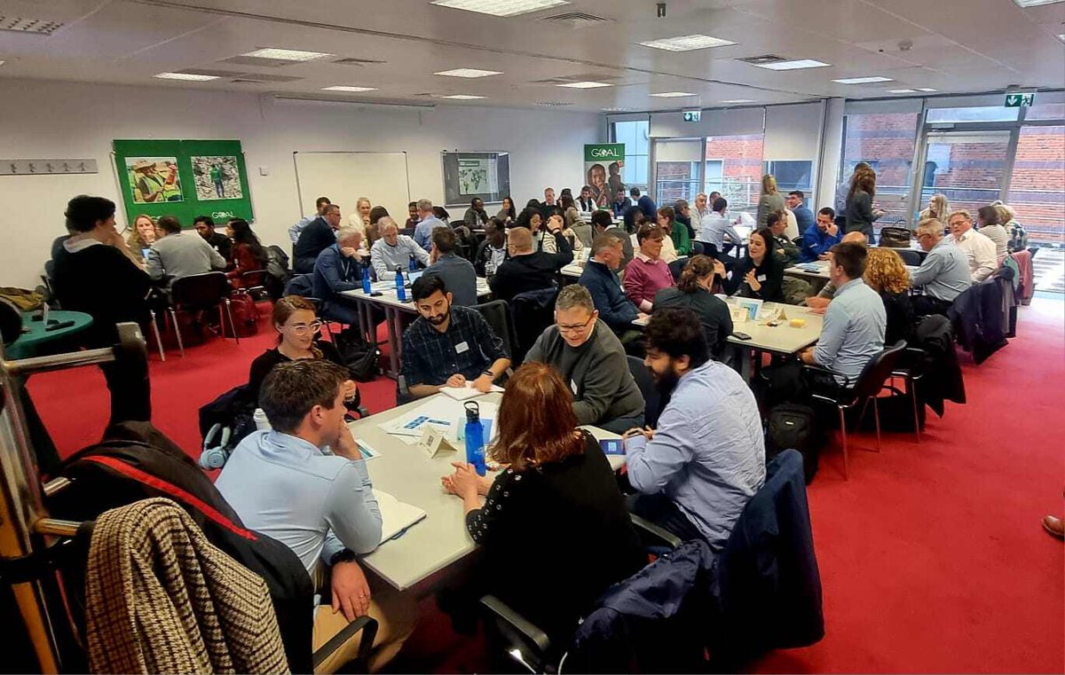 GOAL_Global's tweet photo. The energy is buzzing at @DCU_Water as our #WSIHackathon teams dive into 24 hours of brainstorming, collaboration, and problem-solving. Thanks to all Water-Share Ireland members, especially @IrishWater, for their crucial support in making this event happen! https://t.co/Pgn1RdzyKH