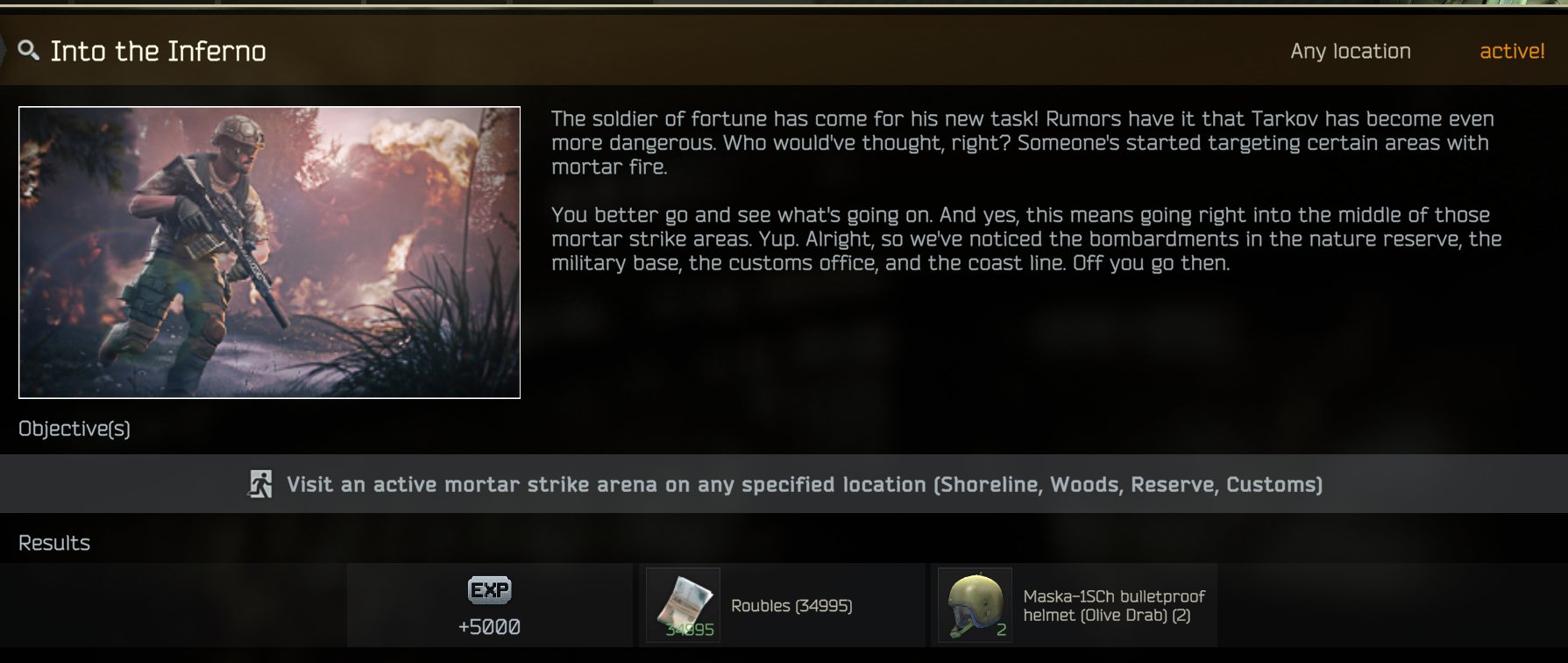 LogicalSolutions on X: “#EscapeFromTarkov ** New Quests ** You can 