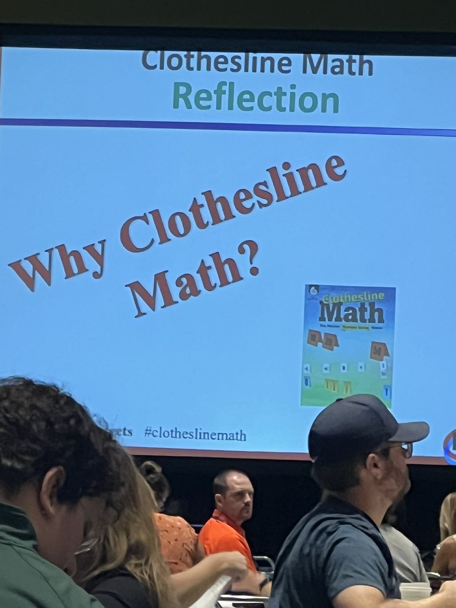 jreulbach's tweet image. Thank you @MathProjects for Clothesline Math session today! I used it for degrees and radians in my Alg 2 class. And I loved learning how to use it for linear equations and stats. #NCTMCHI24