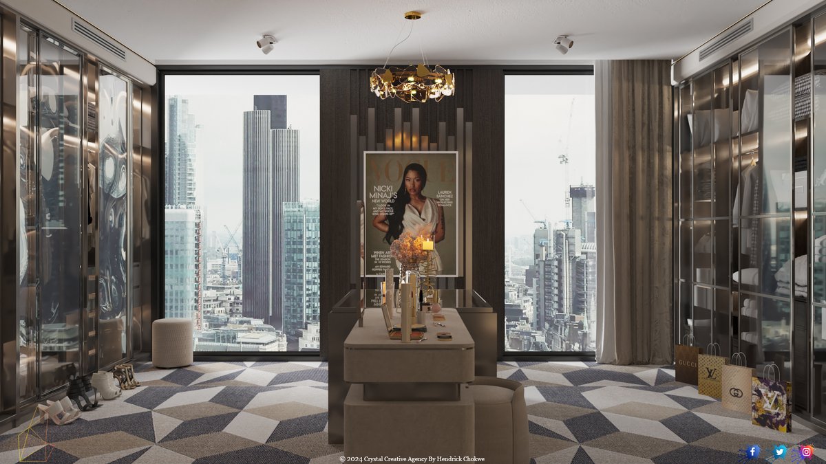 CrystalCreativ_'s tweet photo. Infuse your personality into your closet design to make you feel at home. Our expert design team will collaborate with you.

#interiordesign #interiorstyling #interiordecor #closet #walkincloset #interiorarchitecture #luxerylifestyle https://t.co/0GruXr99oX