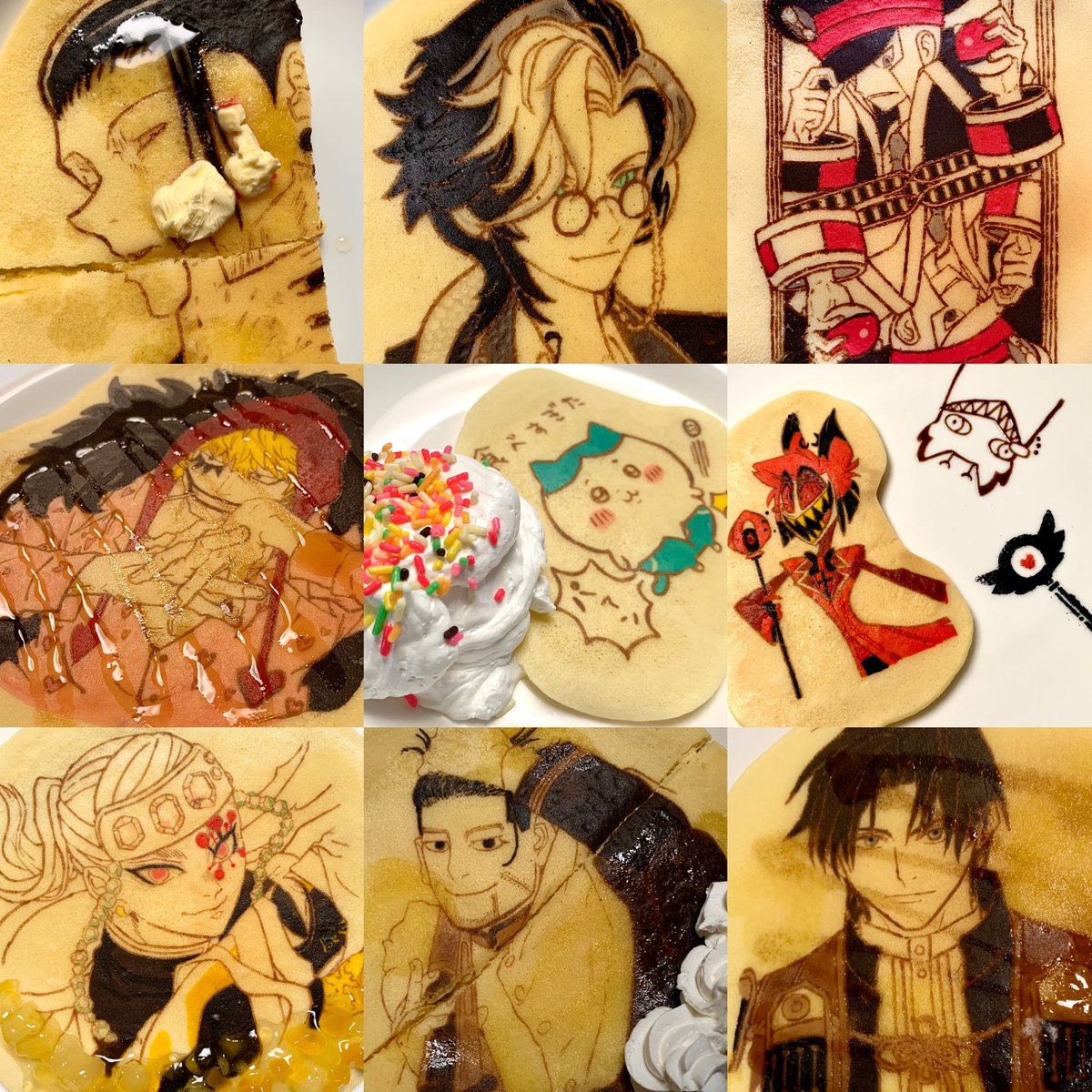 #絵を描く時間がなくて申し訳ないのでせめて過去絵を上げようの会 #パンケーキアート #pancakeart