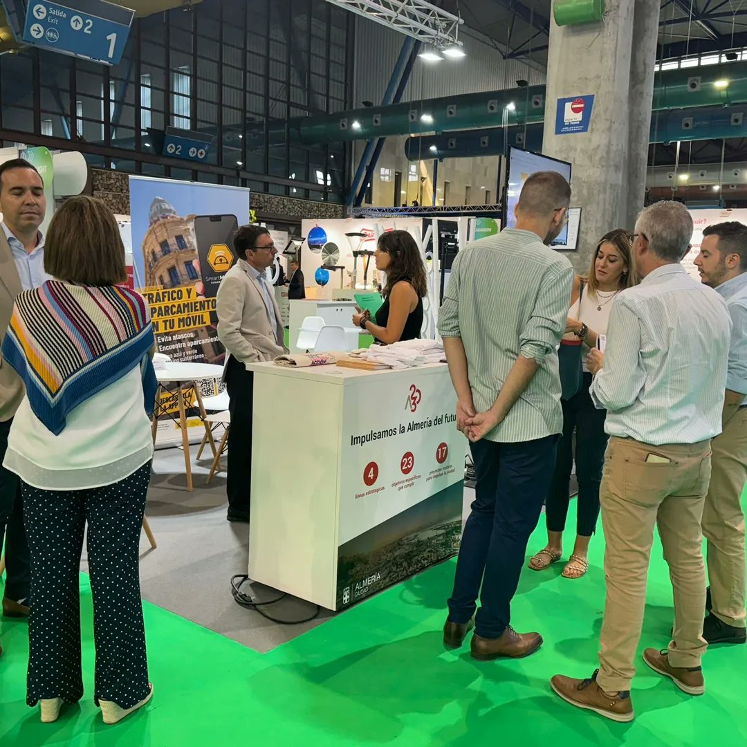 Almería2030 presente en #Greencities &amp; #SMoving 🌍🚀

Nos sentimos orgullosos de haber participado en #Greencities, el principal encuentro de España sobre transformación urbana y movilidad inteligente.