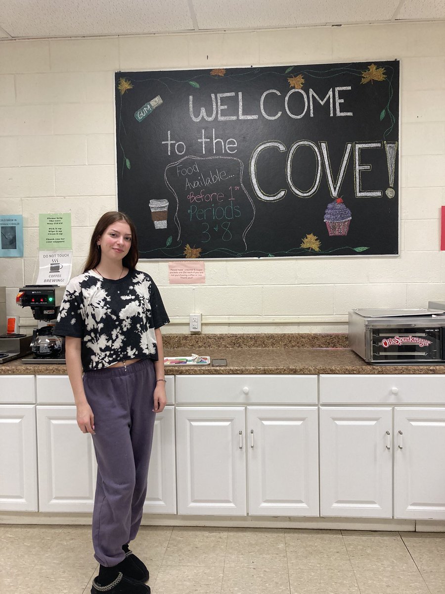 Seasonal Cove Sign!🍁
Thank you Mrs. Monego and Sam for the beautiful sign!