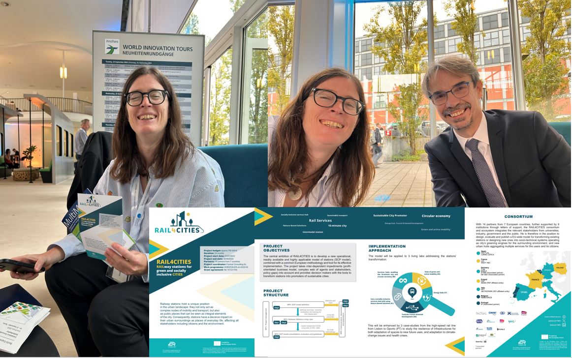 🌍✨ Great News from Innotrans! ✨🚆

Mr. Bertrand Minary, @UICrail Passenger Director, met with Mrs. Cécile Gouesse, @EUROGROUPCONSULTING  who showed great interest in our European project supported by <a href="/EURail_JU/">Europe's Rail JU</a> Exciting potential ahead! 🤝🇪🇺

#Innotrans #Networking #Innovation