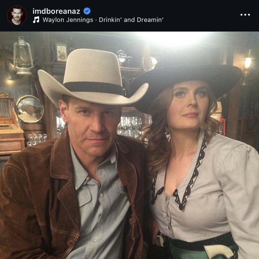 DESCHNLS's tweet photo. david boreanaz posting a booth and brennan photo in 2024 fixed something in me https://t.co/1oXHabAst0