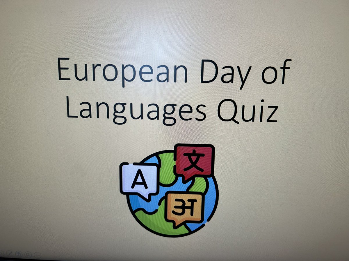 Hyndlandmfl's tweet photo. S3 celebrated European Day of Languages with a quiz on languages, landmarks and culture. Their  knowledge was thoroughly impressive 🤩 https://t.co/9gQxFnuxnc
