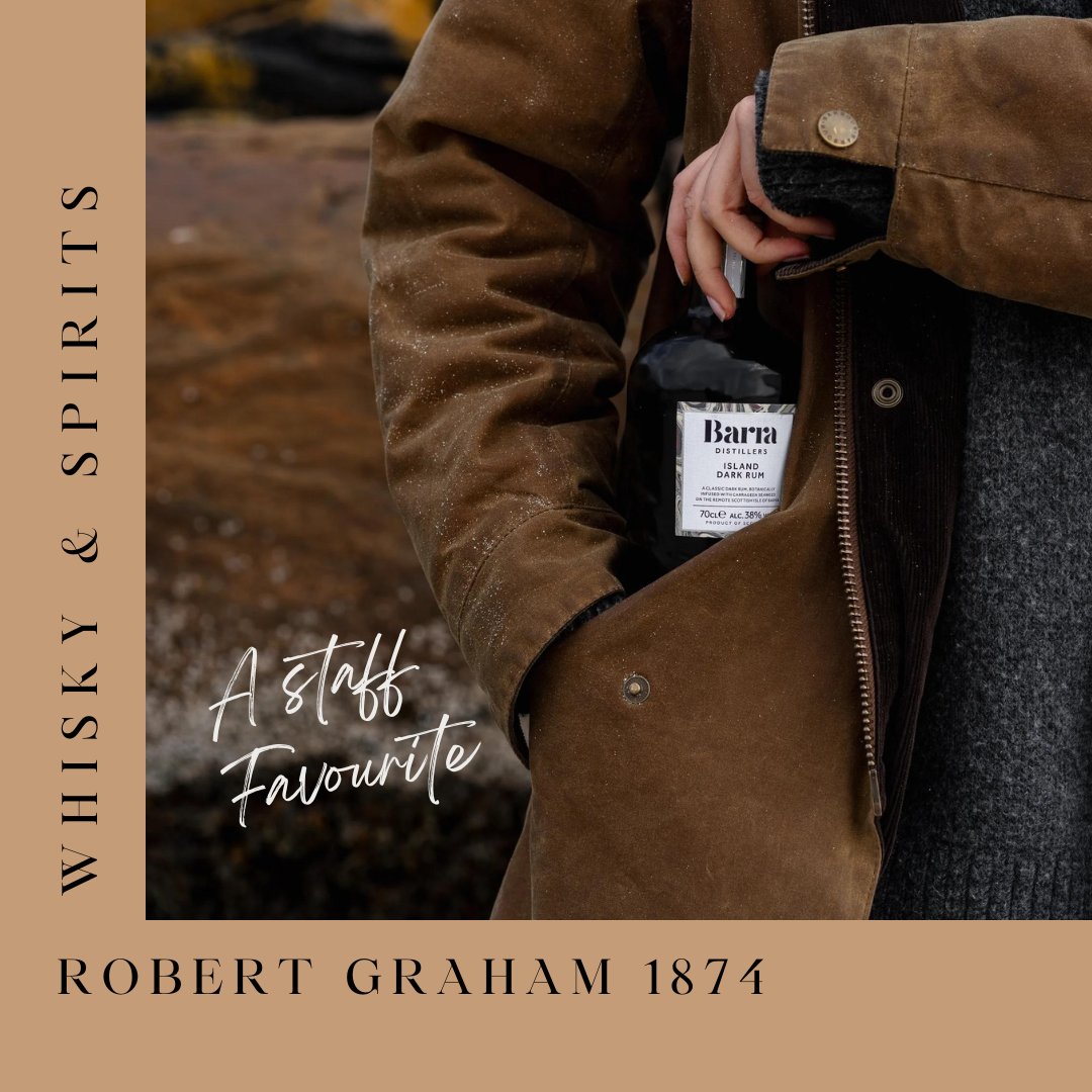 RGWhisky's tweet image. Rum enthusiasts, we’ve got you covered. Dive into our selection of aged rum, spiced rum, and premium Caribbean rums that transport you to paradise with every sip. 🌴 #RumLovers #MoreThanWhisky #PremiumRum #BarraIslandDarkRum #RobertGraham1874spirits