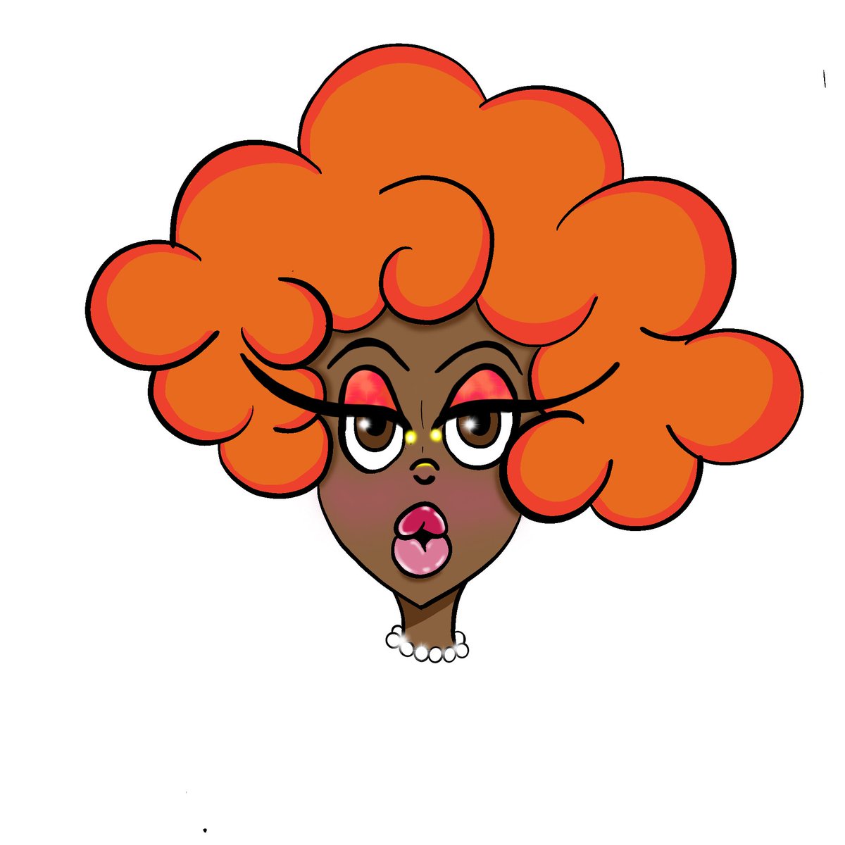 Nene_TooPretty's tweet image. I tried 3 different ways #project9 #Procreate