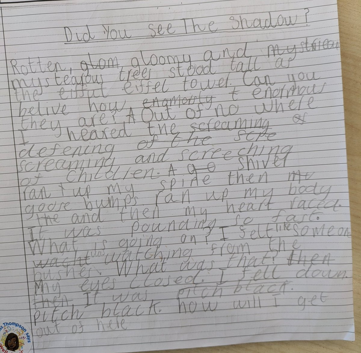 MrsPointon (@mrs_pointon1) on Twitter photo It's only the start of the year, and one of my year 3s has written this lovely paragraph! What amazing ideas!? 📝🤩 Excited to see what we will achieve this year! <a href="/MontyAcademy/">Montgomery Primary Academy</a> <a href="/MissThompsonEd/">Tiyana Thompson</a> It's only the start of the year, and one of my year 3s has written this lovely paragraph! What amazing ideas!? 📝🤩 Excited to see what we will achieve this year! <a href="/MontyAcademy/">Montgomery Primary Academy</a> <a href="/MissThompsonEd/">Tiyana Thompson</a>