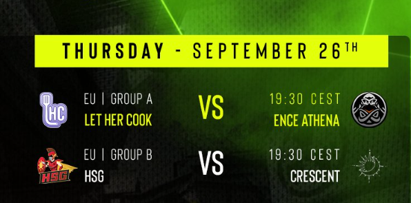 bedyhr's tweet photo. Back again with another amazing matchup for you!
I’m turning on the stream for another #ESLImpact matchup between the lovely @HSGfe_ vs #Cresent 🥳
The lovely @Mr_Giffel will be joining me tonight and sharing all his perspectives as he will watch these teams for the first time! https://t.co/S5KuyTIepp