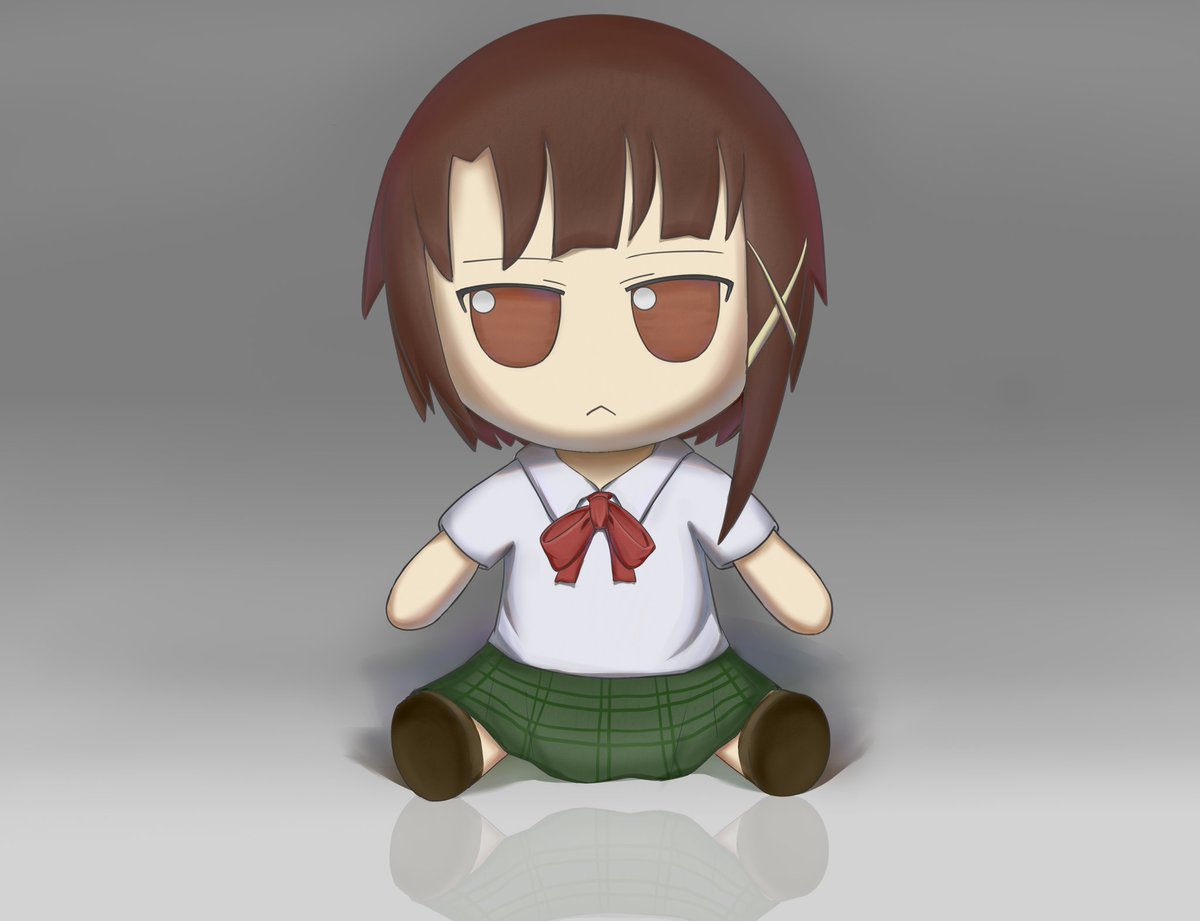 QieMu612's tweet photo. 玲音fumo设想图
#Lain #fumo https://t.co/fuyuPnZQA2