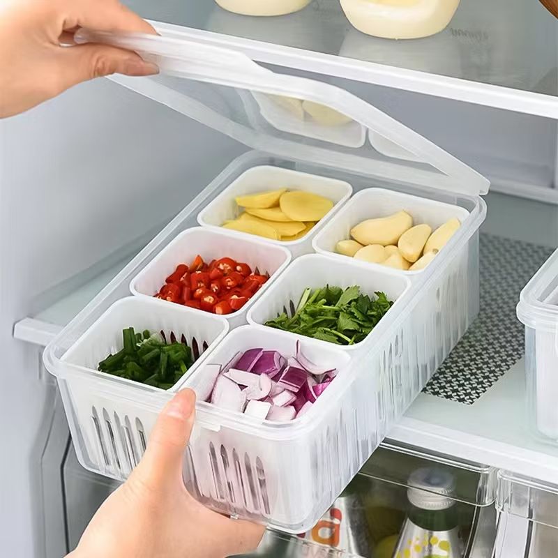DebbyElisa's tweet photo. Cek [UNIK88] Tempat Penyimpanan 6in1 dengan Saringan - Wadah Peniris Bawang Cabai Sayur dengan harga Rp38.000. Dapatkan di Shopee sekarang! https://t.co/GDIBCT6dtc https://t.co/hF8oGVG7RC