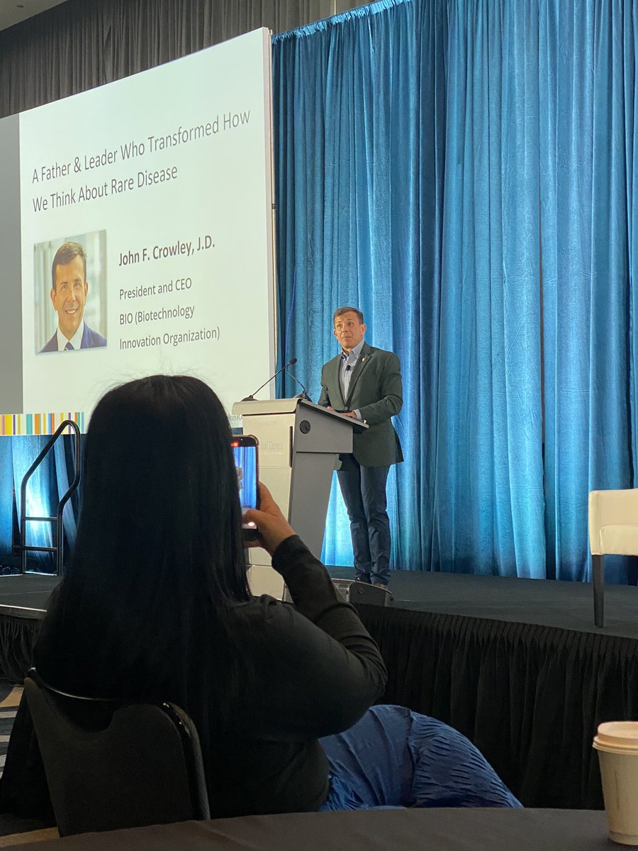 Cleverlychangin's tweet photo. We need to do it [find treatments] for everybody in need . . . We are at a crossroads. . . Why do we have co-pays for rare disease medicines . . .

- John Crowley @GlobalGenes #rarehealthequity #raresummit https://t.co/xpaZSR1v2f