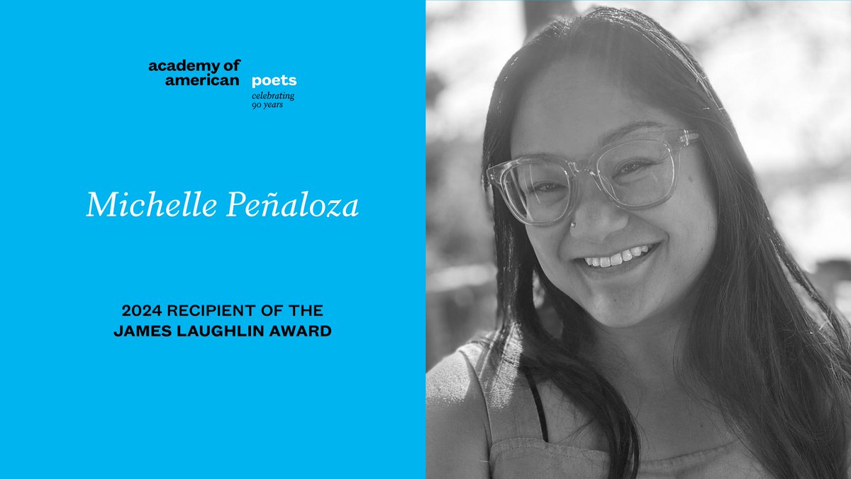 Academy of American Poets (@poetsorg) on Twitter photo <a href="/literari_ana/">ariana benson</a> @UGAPress <a href="/yeseniamontilla/">La Yesenia</a> Michelle Peñaloza’s (@pennyzola) All The Words I Can Remember Are Poems has won the $5,000 James Laughlin Award, which recognizes a second book of poetry forthcoming in the next calendar year. Peñaloza’s manuscript will be published by Persea Books <a href="/PerseaBooks/">Persea Books</a> in 2025. Tarfia <a href="/literari_ana/">ariana benson</a> @UGAPress <a href="/yeseniamontilla/">La Yesenia</a> Michelle Peñaloza’s (@pennyzola) All The Words I Can Remember Are Poems has won the $5,000 James Laughlin Award, which recognizes a second book of poetry forthcoming in the next calendar year. Peñaloza’s manuscript will be published by Persea Books <a href="/PerseaBooks/">Persea Books</a> in 2025. Tarfia