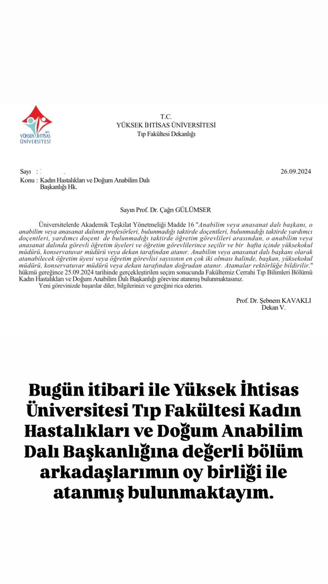 Prof. Dr. Çağrı Gülümser tweet media