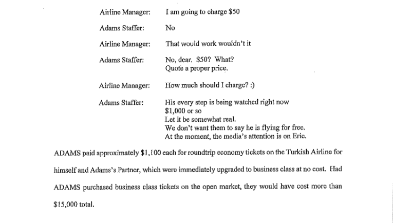 [Kramer voice] Why don't you just tell me what a 'somewhat real' price is to charge you for a first-class ticket?